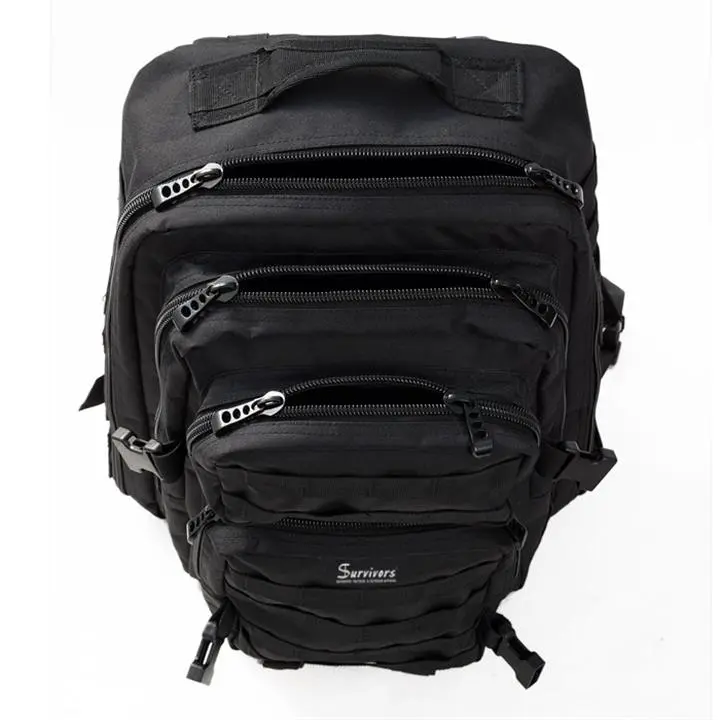 Survivors Σακίδιο Πλάτης 45-55lt Μαύρο Tactical