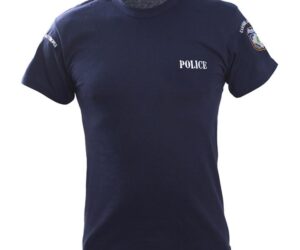 Μπλουζάκι μακό με κέντημα (Αστυνομίας)