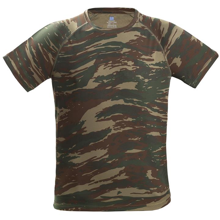 Μπλουζάκι Ελληνικής παραλλαγής Τ-Shirt Quick Dry Survivors S-XXL