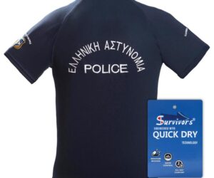 T-SHIRT POLICE QUICK DRY SURVIVORS