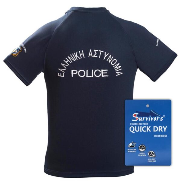 T-SHIRT POLICE QUICK DRY SURVIVORS