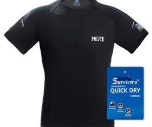 T-SHIRT POLICE QUICK DRY SURVIVORS