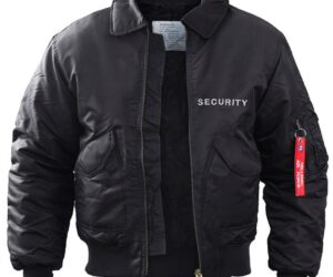 Φλαι τζάκετ με κέντημα SECURITY