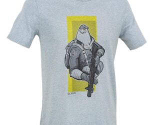 D.FIVE T-SHIRT WITH PARACHUTIST EAGLE