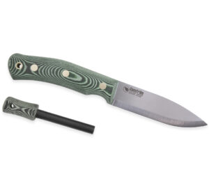 Casstrom No.10 Swedish Forest Knive Micarta Stainless Steel W Firesteel