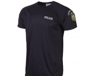 Quick Dry T-Shirt Αστυνομίας – Μπλε WOODLAND