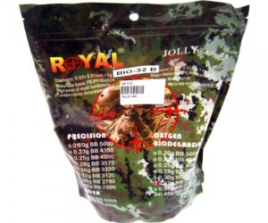 ΜΠΙΛΙΕΣ ROYAL BIODEGRADABLE BALL PELLETS 0.32G WHITE (BIO 0.32)