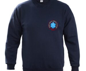 Φούτερ με λάστιχο και κέντημα ΕΚΑΒ βαμβακερό 100%