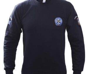 Φούτερ Ίσιο (στο κάτω μέρος) με κέντημα Ελληνική Αστυνομία