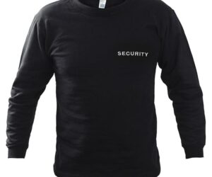 Φούτερ με λάστιχο και κέντημα SECURITY