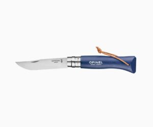 ΣΟΥΓΙΑΣ BAROUDEUR No.08 – Inox Dark blue opinel