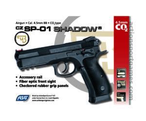 ΑΕΡΟΒΟΛΟ ASG CZ75 SP-01 SHADOW, 4.5mm
