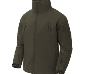 GUNFIGHTER Jacket - Shark Skin Windblocker - Taiga Green helikon-tex