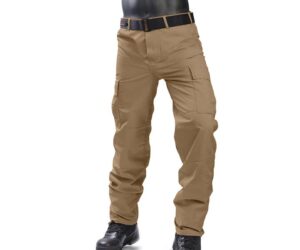 Παντελόνι επιχειρησιακό ριπ-στοπ καφέ coyote survivors