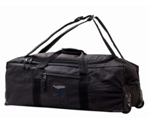 Σακ βουαγιάζ με ρόδες SURVIVORS ΜΑΥΡΟ