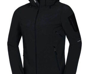 Northfinder – Αδιάβροχο Softshell Jacket GIULIO BU-5245OR – Μαύρο