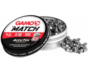 ΒΛΗΜΑΤΑ MATCH ACCUTEK (500) ΠΟΤ.ΕΠΙΠΕΔΟ 4.5mm GAMO