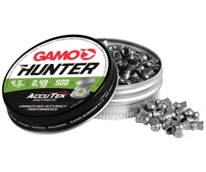 ΒΛΗΜΑΤΑ HUNTER ACCUTEK (500) ΜΥΤΗ ΣΤΡΟΓΓΥΛΗ 4.5mm GAMO
