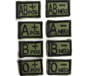 ΟΜΑΔΑ ΑΙΜΑΤΟΣ ΜΕ VELCRO 2X3