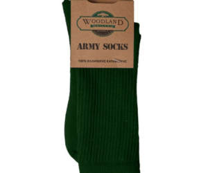 Κάλτσες Βαμβακερές – Χακί-Woodland
