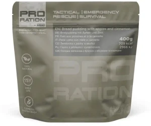 Pro Ration Bread Pudding With Apples And Cinnamon MRE Λήξη σε 15 Ετη