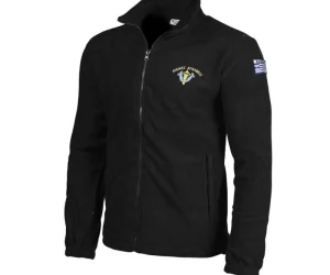 Ζακέτα Fleece Ειδικές Δυνάμεις Μαύρο (Ο ΤΟΛΜΩΝ ΝΙΚΑ) - WOODLAND