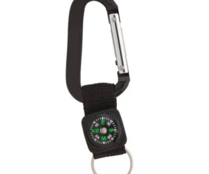 Γάντζος αλουμινίου με ιμάντα + πυξίδα 8mm