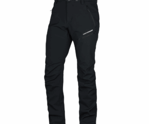 Men's trekking softshell pants 3L BLAZEJ Black NORTHFINDER