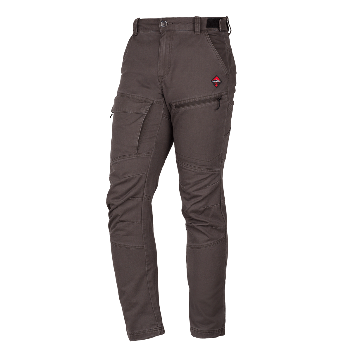 Ανδρικό παντελόνι ταξιδιού με τσέπες σε βαμβακερό στυλ LUCJAN mustang