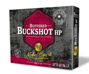 CAL.12 BUFFERED BUCKSHOT 6+1 HP 44g ΦΥΣΙΓΓΙΑ ΚΥΝΗΓΙΟΥ (ΔΡΑΜΙΑ) NOBEL SPORT ITALIA