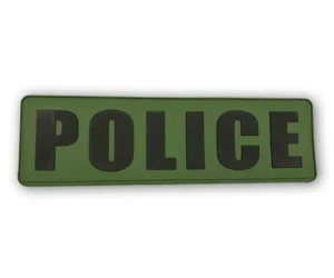 Σήμα Police Πλάτης PVC (Χαμηλής Ορατότητας)