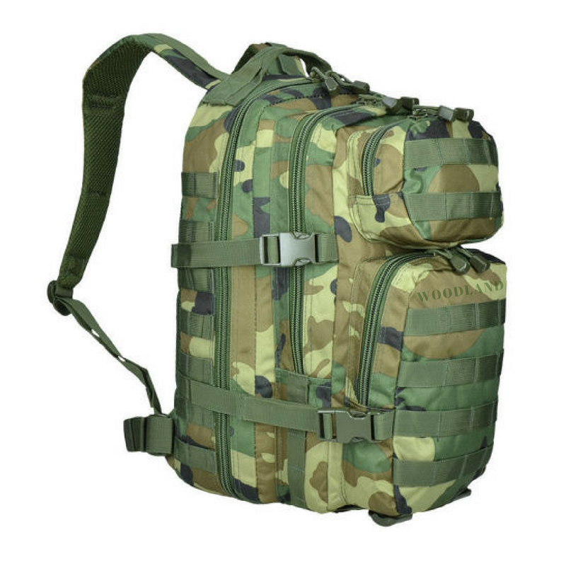 Woodland – Molle Tactical Σακίδιο Πλάτης 25 Lt Woodland Camo
