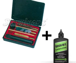 Σετ καθαρισμού πιστολιού μαζί με Lub and Core Λάδι όπλου Brunox 100ml