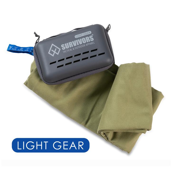 Πετσέτα Camping Microfleece Light Gear με Θήκη Μεταφοράς