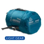υπνόσακος ελαφρύς μπλε survivors light gear compact