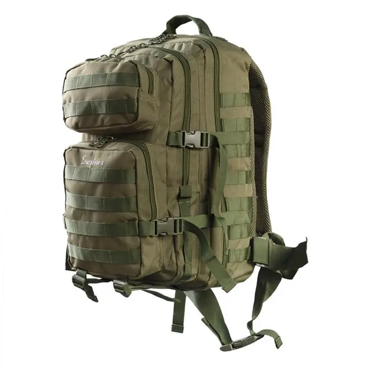 Survivors Σακίδιο Πλάτης 45-55lt Λαδί Tactical Backpack